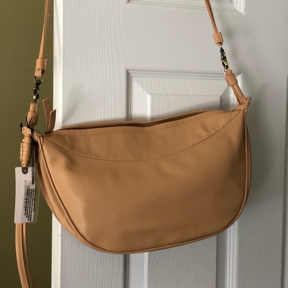 Crossbody faux leather purse